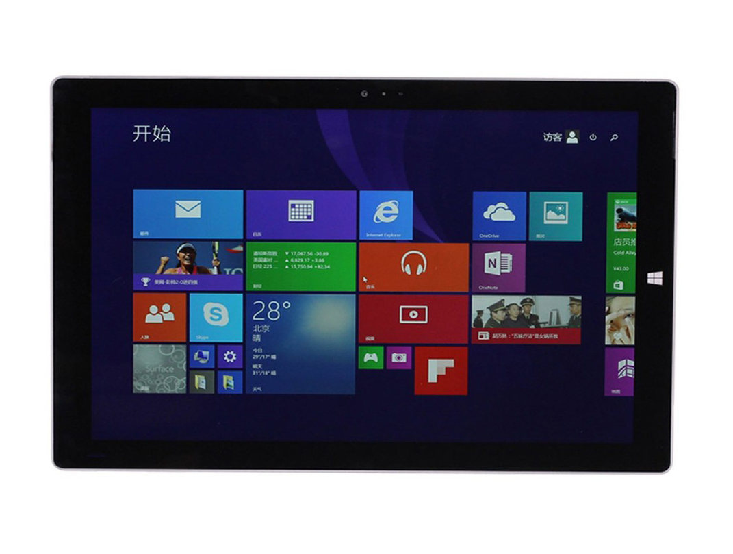 微软Surface Pro 3出租（i5-4300U／12.3寸／4G／256G）
